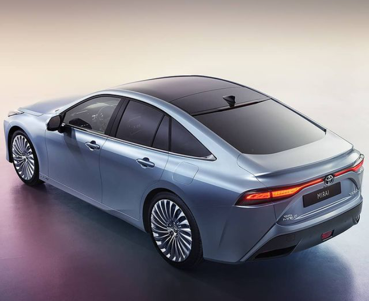 Hydrogen Fuel-Cell Car Toyota Mirai 2023